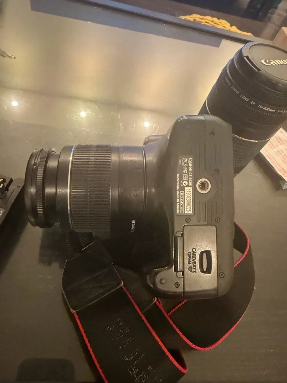 Canon EOS Rebel T3 EF-S 18-55 IS II Kit. Like new, perfectly working condition.